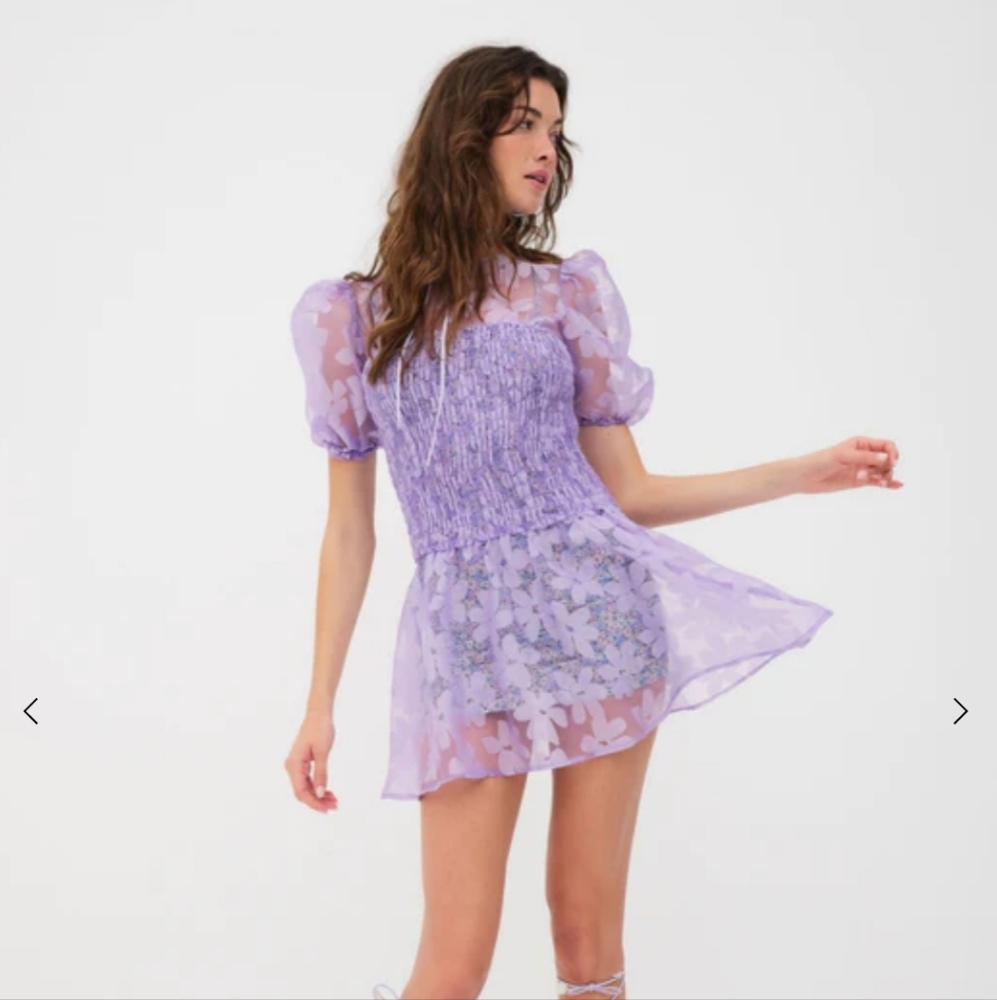 For Love & Lemons Ariandre Mini Dress